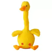 Electronic Record Toy Plush Glowing Duck for Funny Stuffed Educational Toy