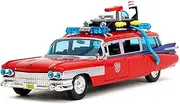 Jada Toys 1:24 Scale Hollywood Rides Ghostbusters ECTO-1 + Optimus Prime Mash-Up Diecast Vehicle