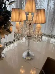 Luxury Table Lamp Modern Crystal Desk Lamp Home Decor Lighting Light Fixture