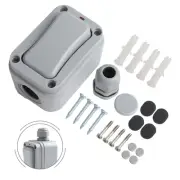 Outdoor Waterproof Dual Control Switch Button High Safety Level 1 Open