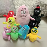 在飛比找ETMall東森購物網優惠-barbapapa巴巴爸爸玩具毛絨公仔全套玩偶最新款環保毛絨