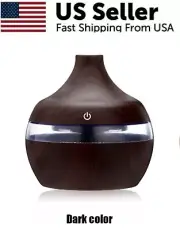 Ultrasonic LED Humidifier & Essential Oil Diffuser, Air Purifier for Room - 2 Co