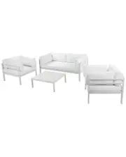 Pangea Home Cloud 4pc Sofa Set