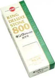 KING Deluxe 800 Whetstone Sharpening Water Stone medium grit From Japan