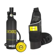 [EU Direct] DIDEEP Portable 1L Mini ScubaAir Oxygen Tank Underwater Diving Set/Equipment Oxygen Cylinder Snorkel Equip
