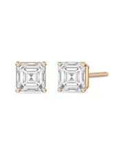 Lab Grown Diamonds 14K Rose Gold 6.00 ct. tw. Lab-Grown Diamond Earrings