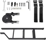 Pickup Truck Universal Rear Tailgate Folding Ladder Tailgate Step Ladder Compatible for Ford Ranger Rear Door Ladder Protective Frame