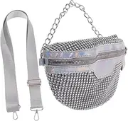 [WOFASHPURET] Fashionable Girl Fanny Pack Practical Outdoor Waist Bag Pockets for Shopping School Beach Days