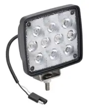 Cequent Towing Products 54209-002 Rectangular LED Work Light - 10 Diodes