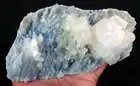 SUPERB APOPHYLLITE CLUSTERS ON CHALCEDONY STALACTITE MATRIX BASE #0914