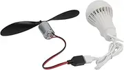 Umiup Miniature Wind Turbine Blade USB 1M 20V LED Windmill Wind Turbine Motor Alternative Energy Generator Wind Power Teaching Tool Model