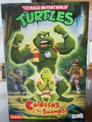 NECA TMNT Colossus of the Swamps Napoleon Bonafrog New Sealed In Hand