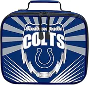 NORTHWEST NFL Indianapolis Colts Soft-Sided Insulated Lunch Box, Team Colors, Lightning
