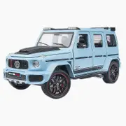 Catzon 1:24 G800 Alloy Car Model with Pull-Back Functionality and Sound Light Effects-Blue