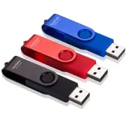 64GB USB Flash Drives, USB Stick, Thumb Drive Rotated Design, Memory Stick wi...
