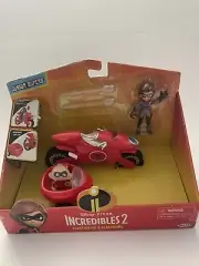 Disney Pixar The Incredibles 2 Elasticycle & Elastigirl Playset Figure NIB