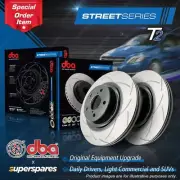 DBA T2 Slotted Front Disc Brake Rotors for Honda Accord CR RU RC 1.8L 2.4L 3.4L (for: Honda)