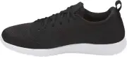 ASICS Women's Kanmei, Black/Black/White, 8 B(M) US