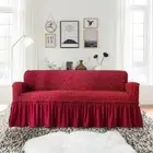 Plush Fabirc Elastic Sofa Cover Cotton Sofa Cover Stretch Slipcover Couch Cover