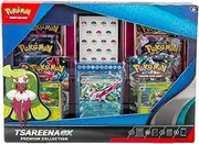 Pokemon TCG Tsareena Ex Premium Collection - 6 Packs, Promos, Sleeves