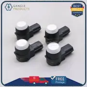 4x White Reverse Backup Parking Assist Object Sensor PDC For GM 25961316