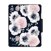 iPad Pro 13-inch (M4) Impact Folio Case Navy Blossom Love by Nature Magick