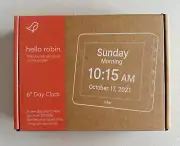 Robin 8" Day Clock RDC0801-11 w/ Custom Alarms & Calendar Reminder 2022 NEW