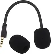 Gaming Headset Microphone Replacement with Foam Cover Compatible with Steelseries Arctis 1 Detachable Microphone Game Mic Black