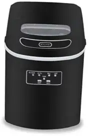 IMC-270MB Compact Portable 27 lb capacity-Ice Makers, One Size Black