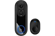 Smart 1080 P Video Doorbell 2 MP, 160 Wide-Angle, Dual-Band 5 G/2.4 G Wi-Fi, 7000 mAh Battery, PIR Human Detection, 5 m IR Night Vision, Two-Way Audio, Cloud + SD Storage, Graffiti Intelligence App Control