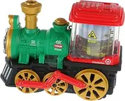 Interactive Electric Train Toy Movable Cars and Floating Ball Design Boys and Girls' Simulation Steam Train