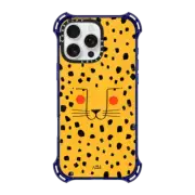 iPhone 16 Pro Max Bounce Case MagSafe Compatible Cheetah face by Arual