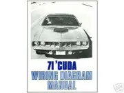 1971 71 BARRACUDA/CUDA WIRING DIAGRAM MANUAL