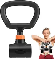 Dumbbell Kettlebell Converter, Adjustable Dumbbell To Kettlebell | Dumbbell Grip Handle, Adjustable Workout Equipment Adapter, Kettlebell Handle Attachment For Exercise Weight Lifting Gym Home Use