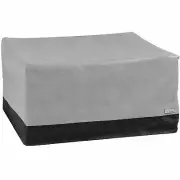 Waterproof Square Fire Pit Cover 50" Outdoor Gray Winter Protection