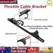 Billet Black Throttle Cable Return Spring Bracket For Holley 4150 4160 Carby SU