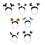 Halloween Costume Headband Stage Props Bat/Pumpkin Hairband Kids Party Headdress