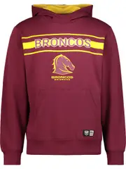 Broncos NRL Adult Hoodie