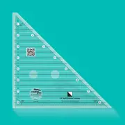 Creative Grids 45 Degree Half-Square Triangle 8-1/2 Inch Quilt Ruler
