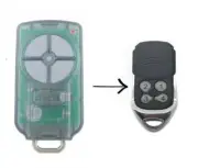 Replacement Garage Door Remote Control ATA PTX-5 PTX5v2 -TrioCode 128