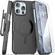 Encased Belt Clip Case for iPhone 16 Pro, (MagSafe Compatible) Ultra Thin Magnetic Phone Holster (Slimline Series)