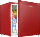 Mini Fridge w/ Freezer, Dorm Essentials, Adjustable Thermostat, Energy Saving