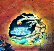 Hard Cider Angry Orchard Beer 3D LED 17" Neon Light Sign Bar Open Wall Decor