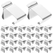 50 Pcs Lantern Hook Christmas Light Gutter Clip Hooks Clips for outside