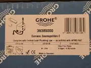 GROHE 36385000 Euroeco Cosmopolitan Electronic Bath Faucet with Powerbox, Chrome