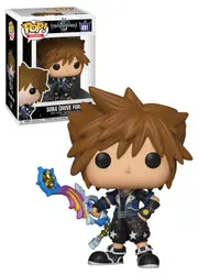 Funko POP! Games Kingdom Hearts III #485 Sora (Monsters, Inc Orange) - New, Mint Condition
