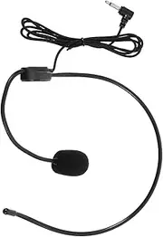 GREENADSCAPE Rotating Headband Headset Microphone 3.5mm High Fidelity Voice Amplifier for Classroom Use
