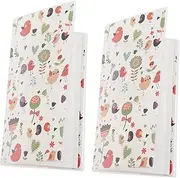 BIUDECO 2pcs Photo Albums Creative Picture Books for Safe Photo Storage Adorable Animal Design for Memories and Souvenirs Convenient for Carrying and Display