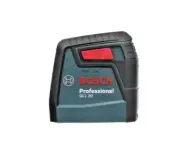 BOSCH GLL 30 Cross Line Laser Level Self Leveling 360 Degree Flexible 30'F