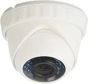 Monoprice 1MP HD-TVI Camera Turret Security Camera -White with a 3.6mm Fixed Lens, Motion Detection, and IP66 Waterproof Rating
